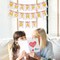 Happy Mother's Day Banner – Floral Garland Bunting, Photo Backdrop & Party Decoration
